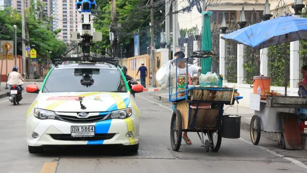 Google Maps Street Vendor